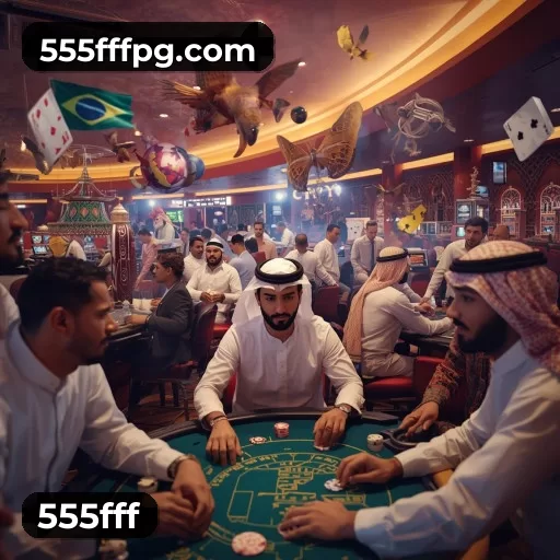 Visual de apostas esportivas 555fff com estádio e odds